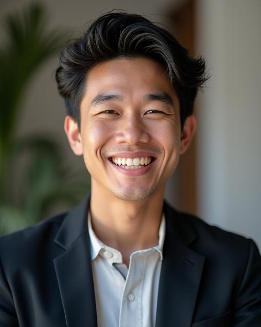 Professional headshot of Aiman Nazri, founder of Lens & Lattice Atelier.